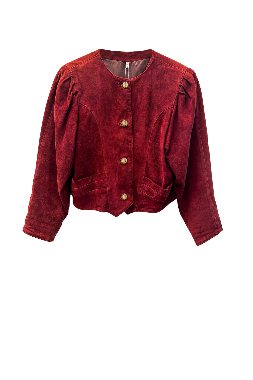 A.M.Y Burgundy Suede Jacket