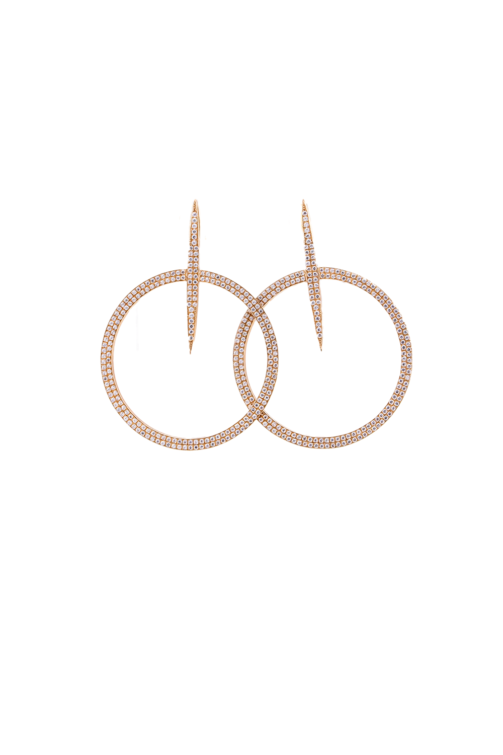 Hinged Marquis Hoops, Small