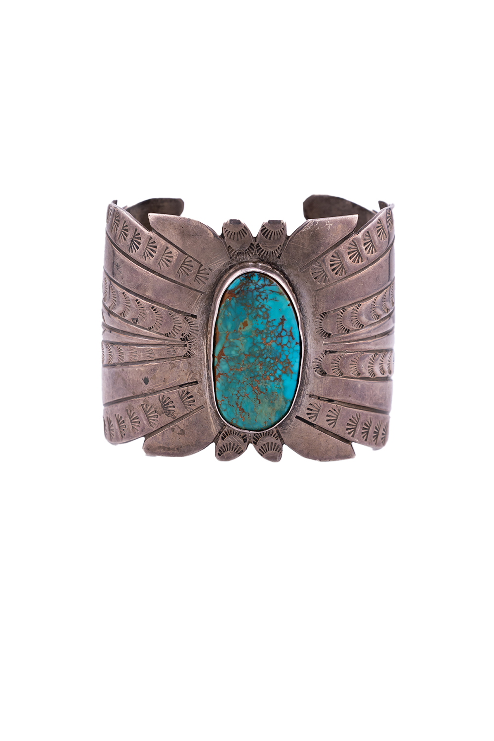 Hallmarked Navajo Cuff Bracelet