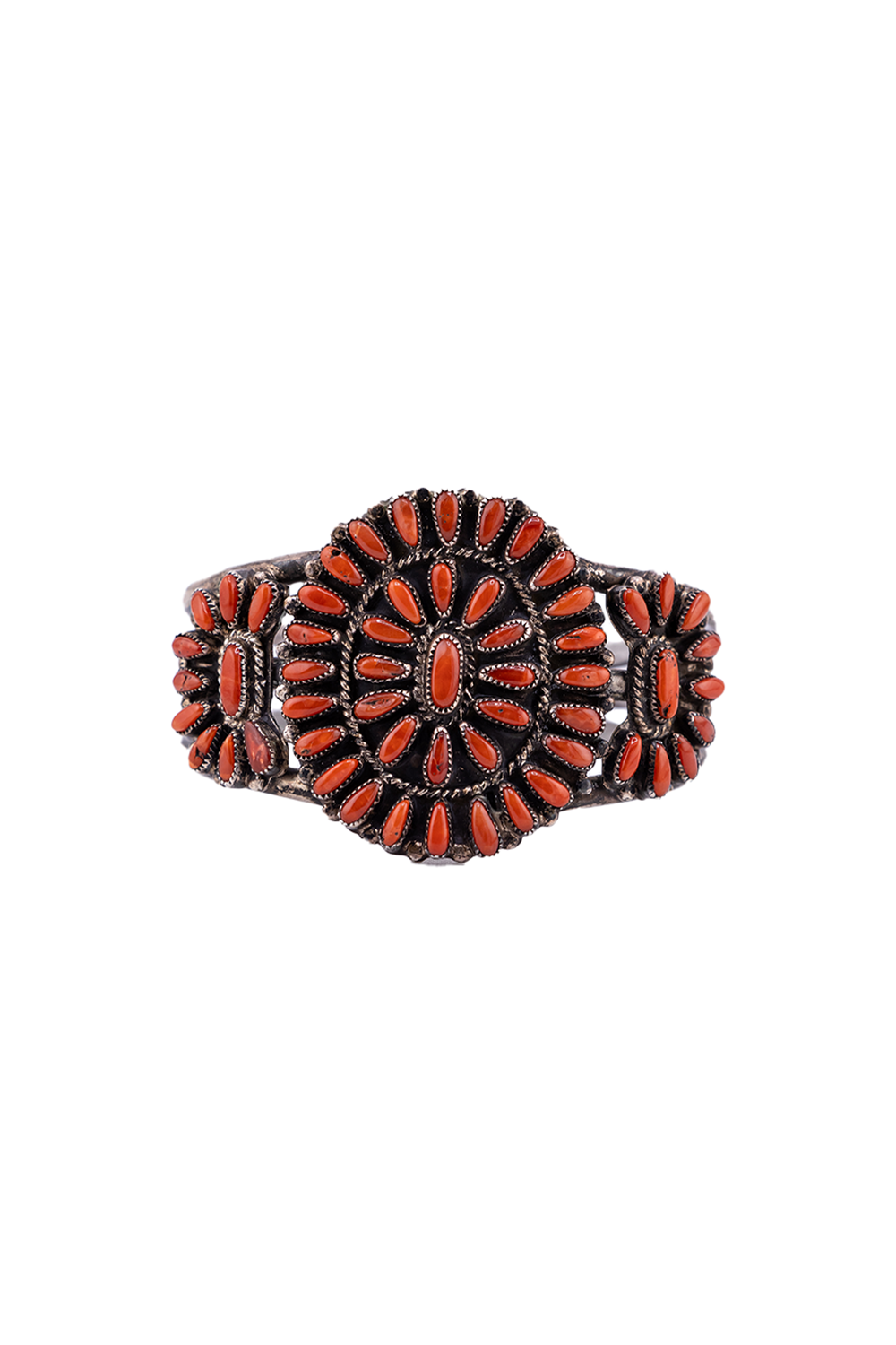 Vintage VMB Signed Coral Cuff