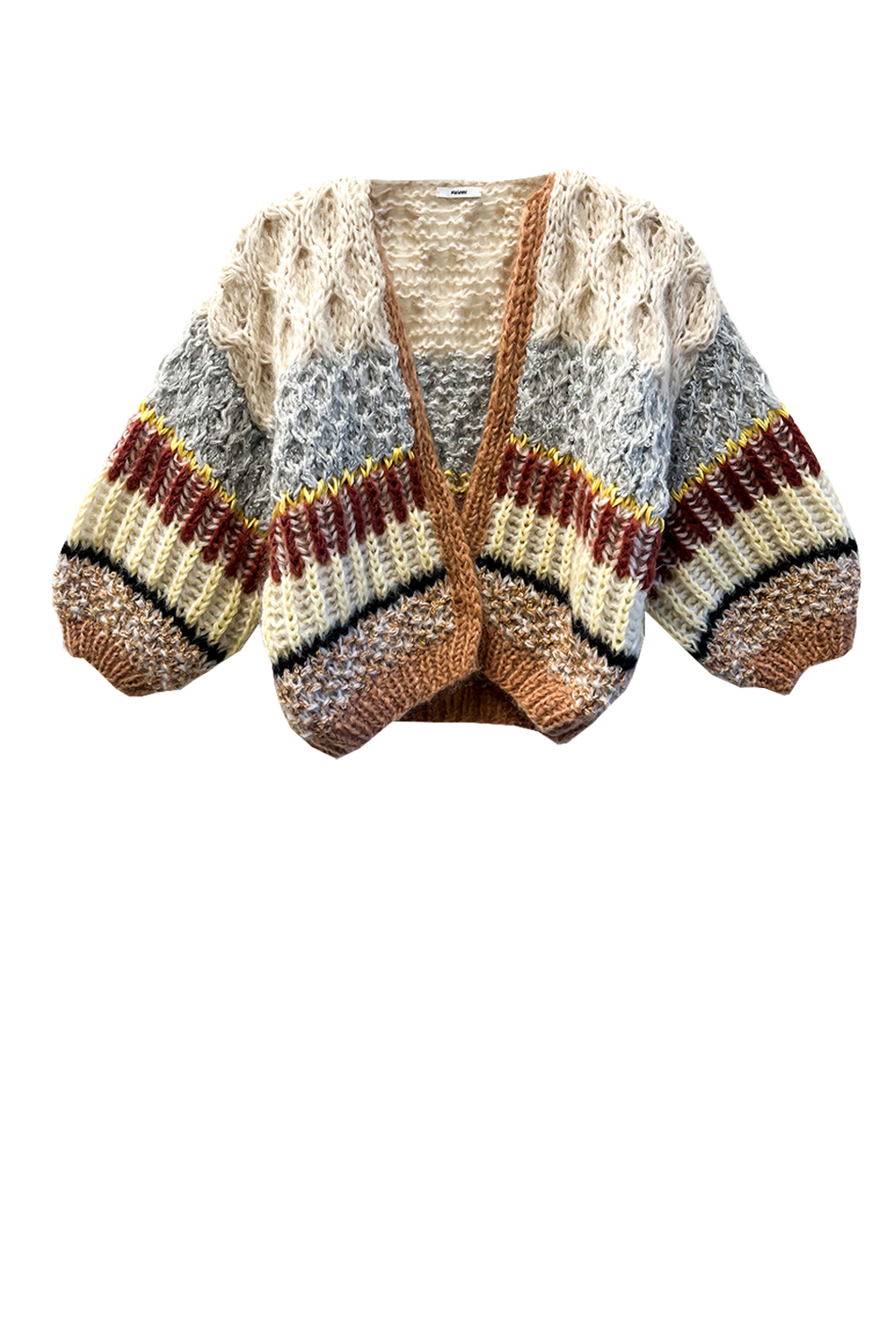 Mohair Bomber Cardigan