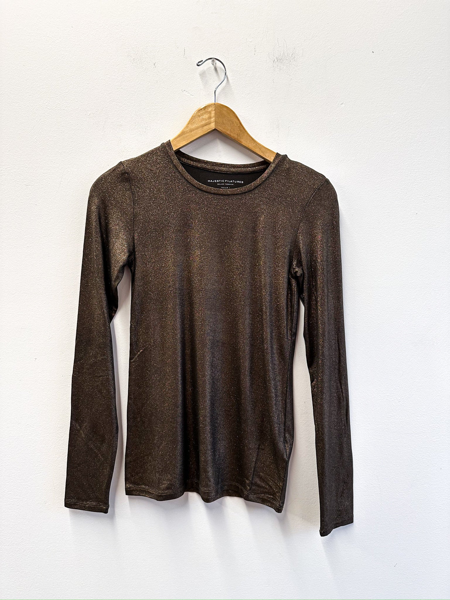 Metallic Crewneck