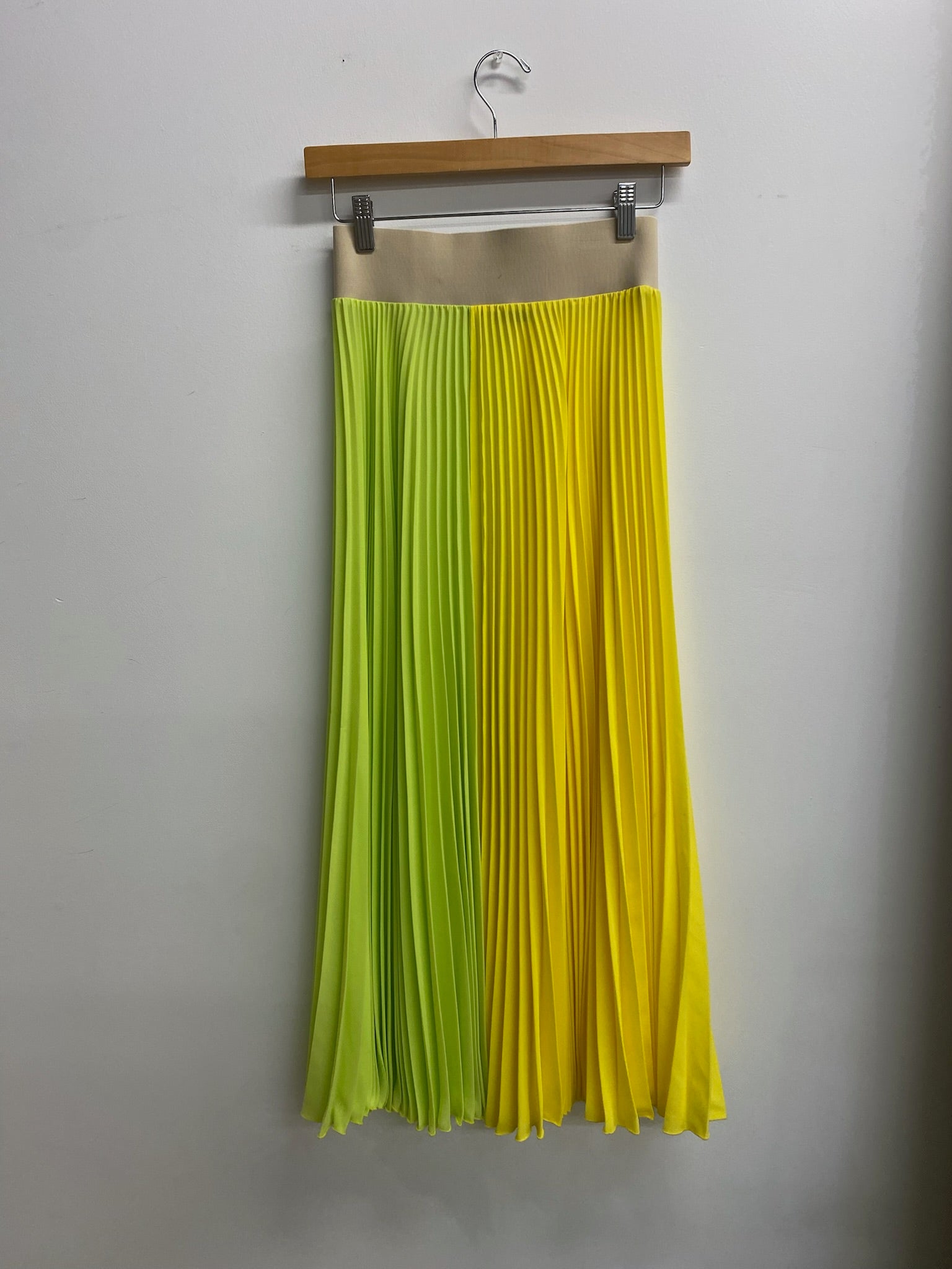 Two Tone Chiffon Skirt